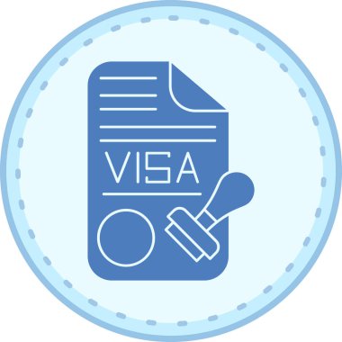 vize vektör simgesi