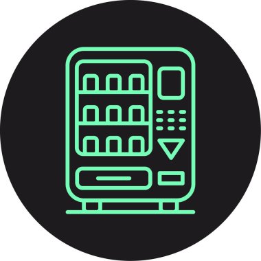 Benzersiz sim kart vektör simgesi