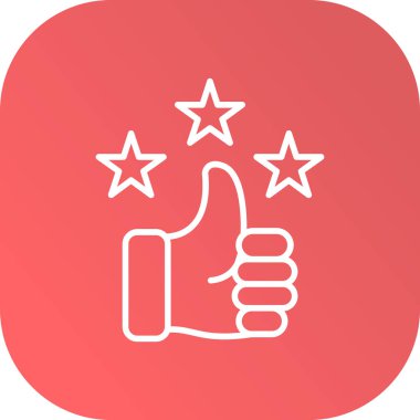 Soyut arkaplanda izole edilmiş bir simge paraflar