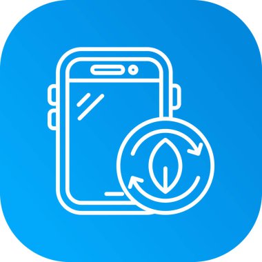 Vektör Mobil simge illüstrasyonu