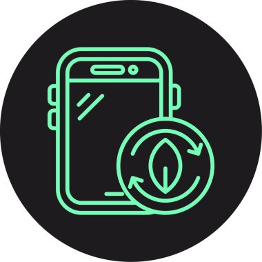 vektör mobil web ico