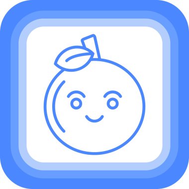 Meyve. Web simgesi basit illüstrasyon