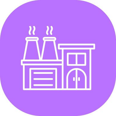 Ev simgesinin vektör illüstrasyonu