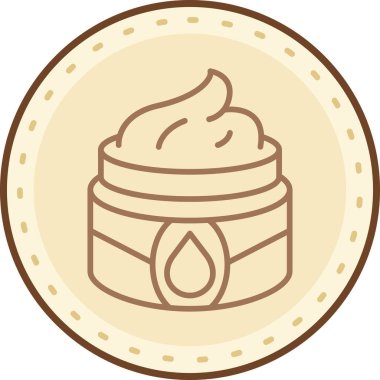 Kahve ikonunun vektör çizimi