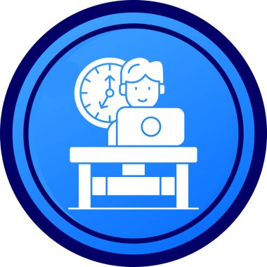 Dizüstü bilgisayar simgesi vektör çizimi