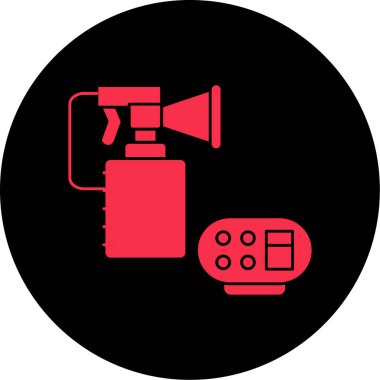 megafon simgesi, vektör illüstrasyonu