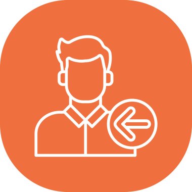 Dizüstü bilgisayarı olan bir adamın vektör çizimi