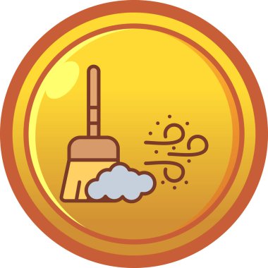 Çizgi film simgesinin vektör çizimi