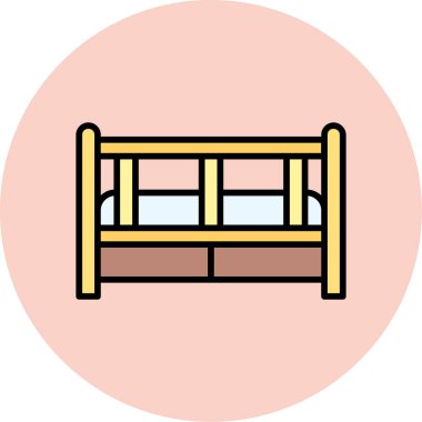 Modern b 'nin vektör illüstrasyonu eksik simgesi