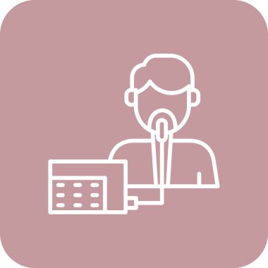 seo modern simgesinin vektör illüstrasyonu