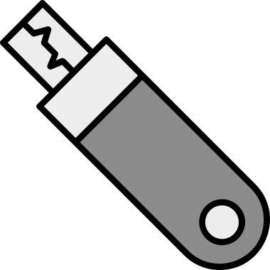 tornavida ikonu vektör çizimi