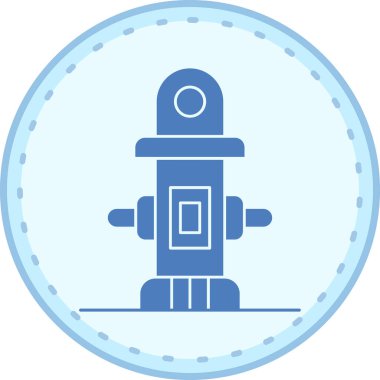 Benzersiz Robot Vektör Satırı Simgesi