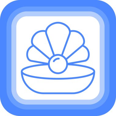 Çiçek simgesinin vektör illüstrasyonu