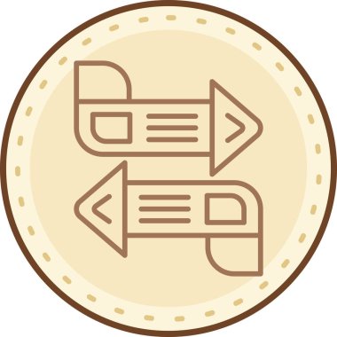 Sikke Simgesi vektör illüstrasyonu