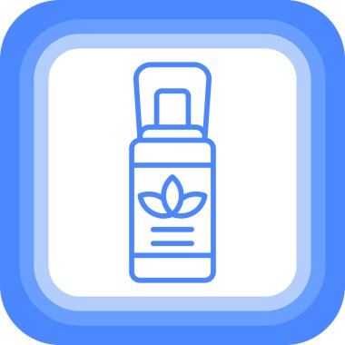 Esrar. Web simgesi basit illüstrasyon