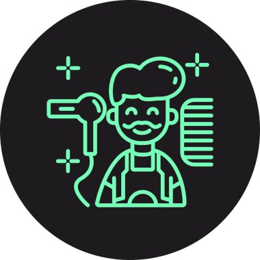 Temizleme simgesinin vektör illüstrasyonu