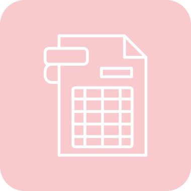 Takvim simgesi vektör illüstrasyonu