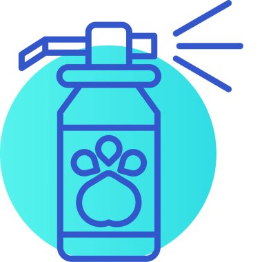 Şişe. Web simgesi basit illüstrasyon