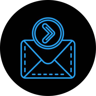 e- posta simgesi vektör illüstrasyonu