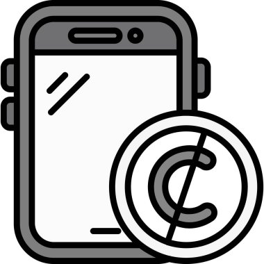 telefon simgesi, vektör illüstrasyonu