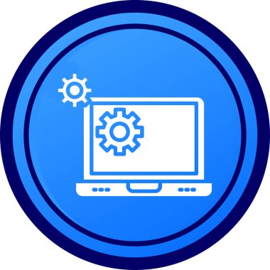 vektör dizüstü bilgisayar simgesi