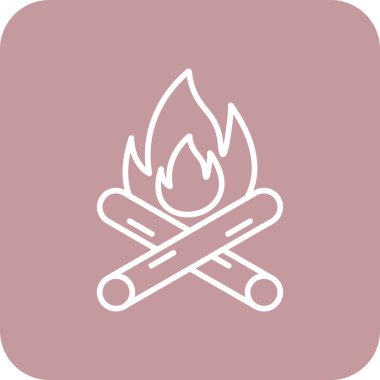 Simge vektör resimlemesini ateşle