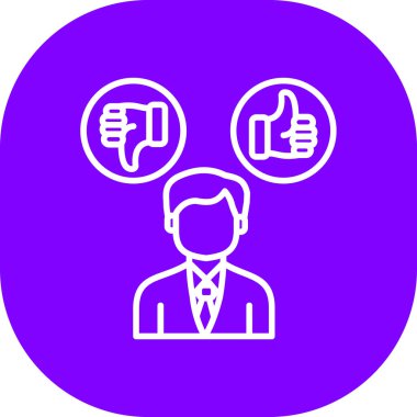 İş simgesinin vektör illüstrasyonu