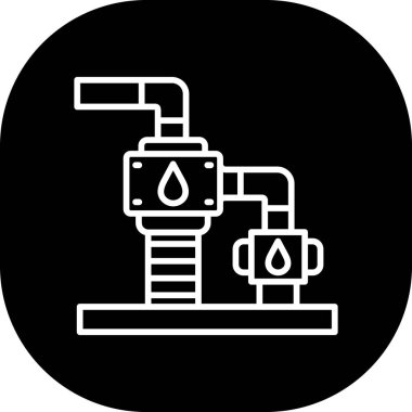 Petrol varil simge vektör çizim