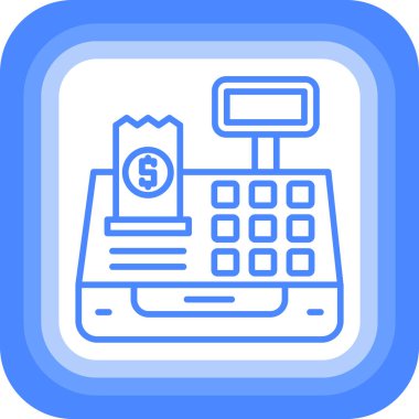 Bir telefon simgesinin vektör illüstrasyonu