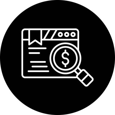 para simgesi vektör illüstrasyonu