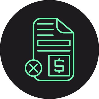 Vektör vergisi illüstrasyonu