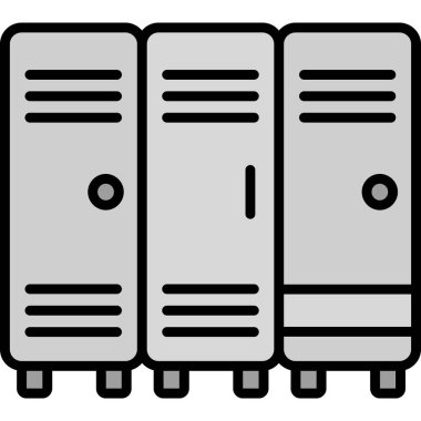 Sunucu. Web simgesi basit illüstrasyon
