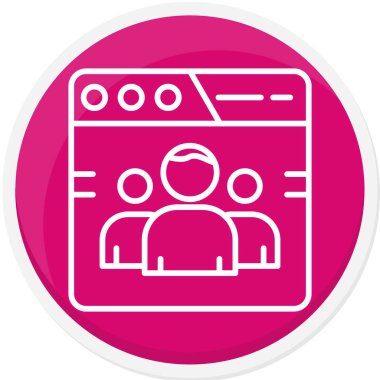 Bir b simgesinin vektör illüstrasyonu