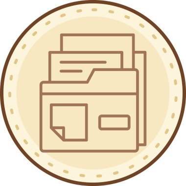 Bir kitap simgesinin vektör illüstrasyonu