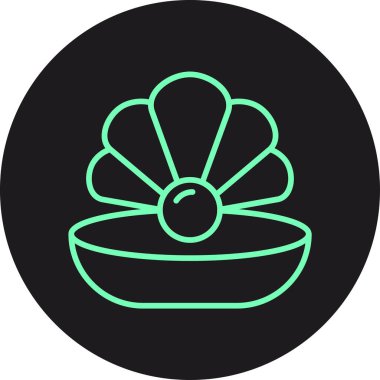 beautiful flower vector glyph icon