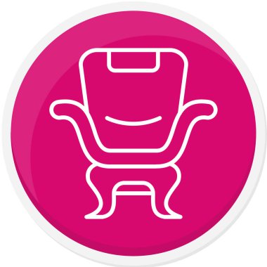 sandalye simgesi çizimi