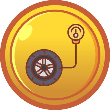 araba fren diski simgesi