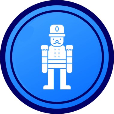 Moda Biçimli Uzaylı Simgesi İzole Arkaplan