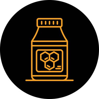 Gıda simgesinin vektör illüstrasyonu