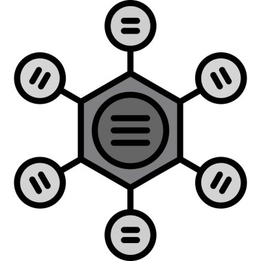 ağ simgesi. Basit resimleme