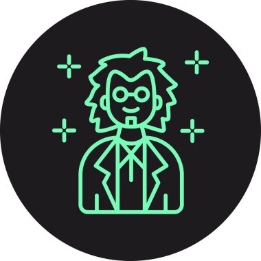 Ağ için vektör illüstrasyonu, ico