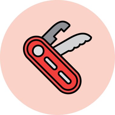 Simge vektör illüstrasyonunu onar