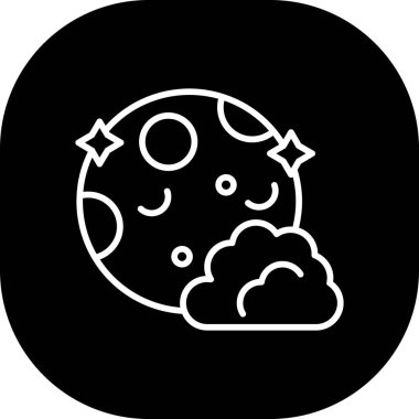 bulut hesaplama simgesi, vektör illüstrasyonu