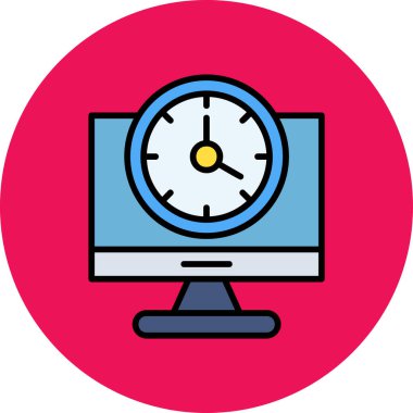 bilgisayar simgesi vektör illüstrasyonu