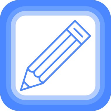 kalem simgesi vektör illüstrasyonu