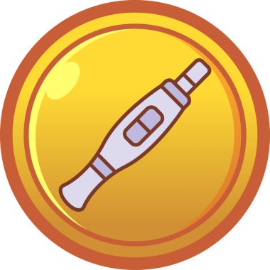 Beyzbol simgesi, karikatür tarzı