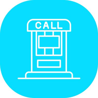 Çağrı merkezi. Basit simge