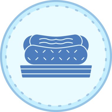 fırın simgesi vektör illüstrasyonu