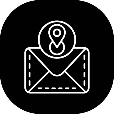 e- posta simgesi vektör illüstrasyonu