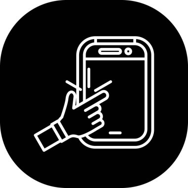 Modern simgenin vektör illüstrasyonu